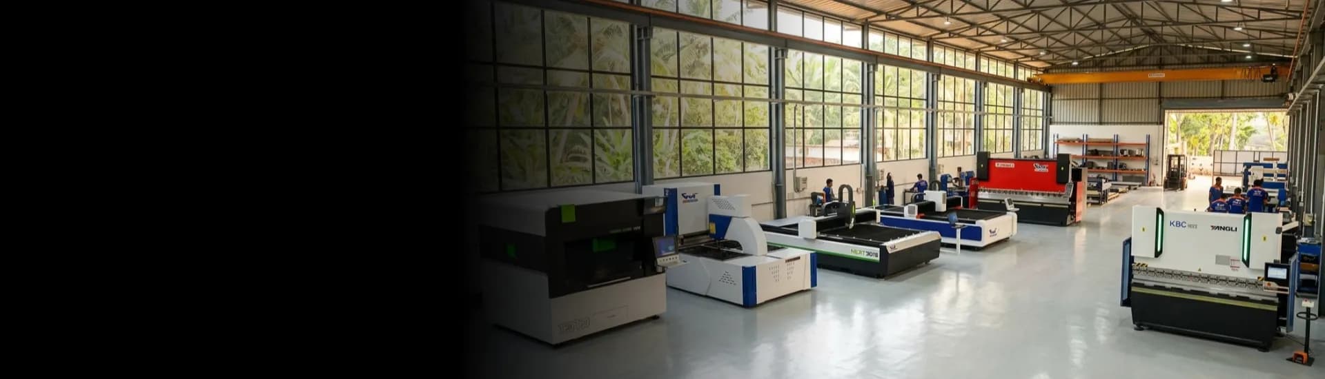 GMT Engineers manufacturing facility with industrial machinery and equipment