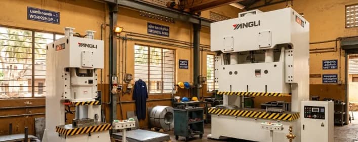 YANGLI MC1 & MC2 Series - The Industry Standard for Open-Front Mechanical Power Presses.