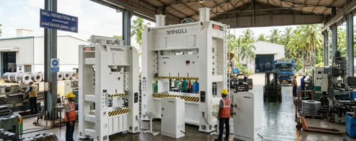 YANGLI MG1 & MG2 Series - Heavy-Duty Gantry H-Type Mechanical Power Presses.