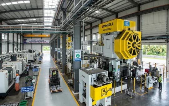 Yangli Electric Screw Press with programmed energy control for hot forging lines